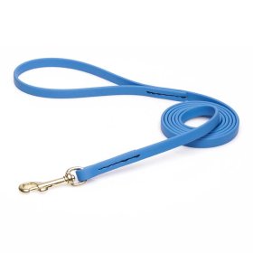 Amazing Blue Biothane American Bulldog Leash for Walking, Tracking (image for) Amazing Blue Biothane American Bulldog Leash for Walking, Tracking