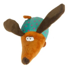 6" Mouse Mini Dog Toy (image for) 6" Mouse Mini Dog Toy