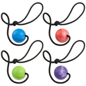 Dogline Euro Ball on Rope (image for) Dogline Euro Ball on Rope