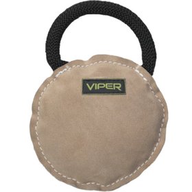 Leather Round Bite Pillow (image for) Leather Round Bite Pillow
