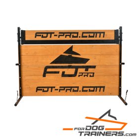 Adjustable Wooden Jump/Barrier with Rotating Top Bar for Schutzhund Training (image for) Adjustable Wooden Jump/Barrier with Rotating Top Bar for Schutzhund Training