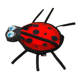 10" Crinkle - Squeak Ladybug (image for) 10" Crinkle - Squeak Ladybug