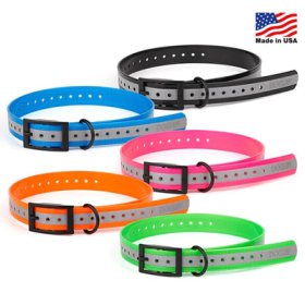 Dogline Reflective E-Collar Replacement Strap (image for) Dogline Reflective E-Collar Replacement Strap