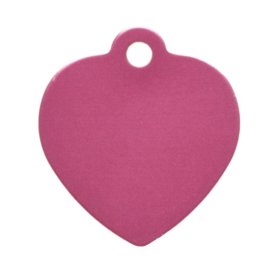 Heart Shaped Personalized Engraving ID tag (image for) Heart Shaped Personalized Engraving ID tag