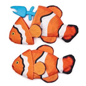 9" Tropical Crinkle/Bone Clownfish (image for) 9" Tropical Crinkle/Bone Clownfish