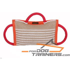 Duly Stitched Jute Bite Pad for Dog Training (image for) Duly Stitched Jute Bite Pad for Dog Training