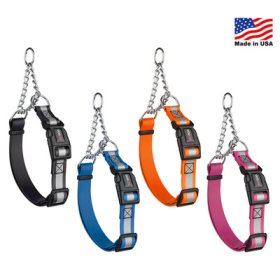 Reflective Biothane Martingale Collar with Quick Release Buckle (image for) Reflective Biothane Martingale Collar with Quick Release Buckle