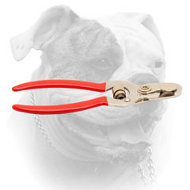 American Bulldog nail trimmer with vinyl handles and stopper (image for) American Bulldog nail trimmer with vinyl handles and stopper