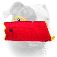 French Linen American Bulldog puppy bite sleeve for training (image for) French Linen American Bulldog puppy bite sleeve for training