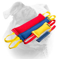 French Linen training set of bite tugs for American Bulldog (image for) French Linen training set of bite tugs for American Bulldog
