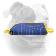 American Bulldog puppy sleeve made of strong, dog-safe French Linen (image for) American Bulldog puppy sleeve made of strong, dog-safe French Linen