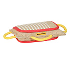 3 Handled Bite Pillow-Training Jute Bite PAD - Bulldog training (image for) 3 Handled Bite Pillow-Training Jute Bite PAD - Bulldog training