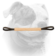 American Bulldog puppy pocket toy made of leather (image for) American Bulldog puppy pocket toy made of leather