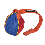 "Funny Play" French Linen Bite Tug for Puppies and Small American Bulldog - 3 x 4 inch (8 x 10 cm) (image for) "Funny Play" French Linen Bite Tug for Puppies and Small American Bulldog - 3 x 4 inch (8 x 10 cm)