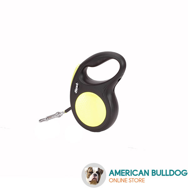 Daily Walking Total Safety Retractable Leash Neon Style