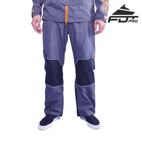 FDT Professional Pants of Grey Color for All Weather Use
