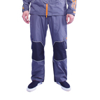 "Pro Pants" Dark Grey Color with Orange Trim (image for) "Pro Pants" Dark Grey Color with Orange Trim