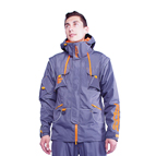 "Pro Jacket" Dark Grey Color with Orange Details for Stylish Dog Trainers (image for) "Pro Jacket" Dark Grey Color with Orange Details for Stylish Dog Trainers