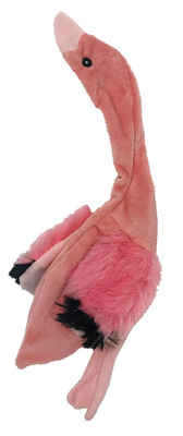 11" Flamingo Crinkle Dog Toy (image for) 11" Flamingo Crinkle Dog Toy
