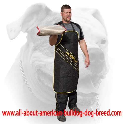 Durable and strong jute bite builder for American Bulldog