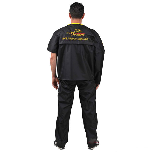 Protection wear resistant nylon jacket for American Bulldog trainer