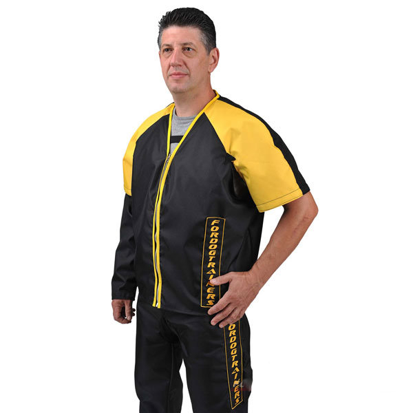 Nylon jacket with removable sleeve for American Bulldog trainer